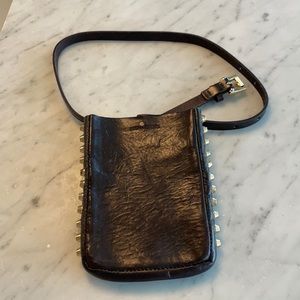 Real leather beautiful brown.